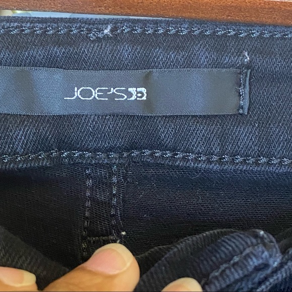 GUC Joe’s Skinny Ankle Moto Jeans in Coated Black - Picture 5 of 11